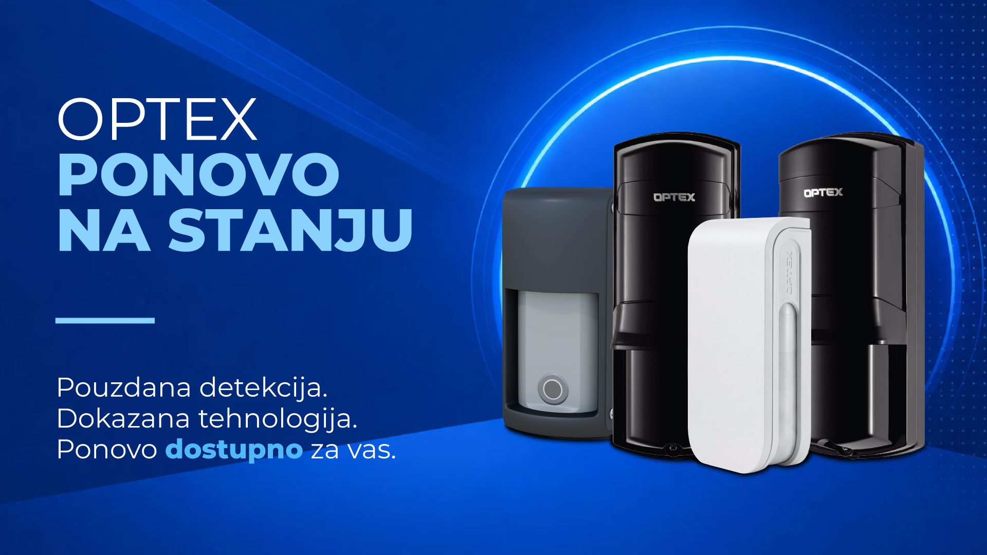 Optex na stanju po promo cenama